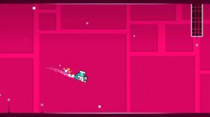 Geometry Dash прохождение первого уровня из этой знаменитой игры.