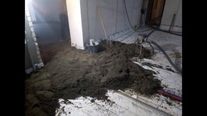Полусухая стяжка пола