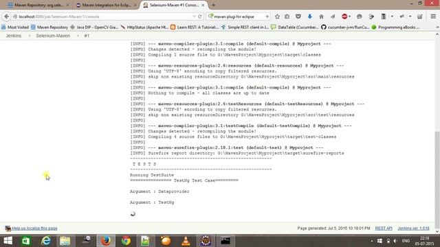 3. Executing Maven build from CI Jenkins. смотреть онлайн