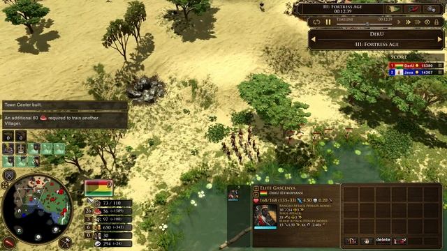 Äthiopien Habesha Fast Fortress - The African Royals - Age of Empires 3: DE