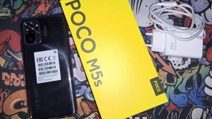 РАСПАКОВКА СМАРТФОН POCO M5S 8/256 ГБ