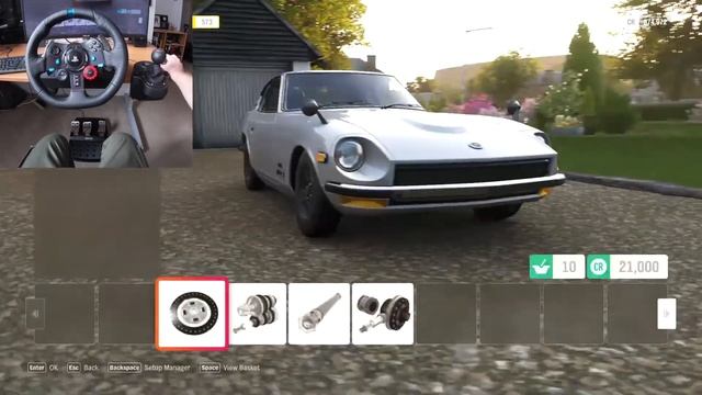 1969 Datsun 240z (Fairlady Z) Restoration - Forza Horizon 4 (Steering Wheel and Shifter Gameplay) смотреть онлайн