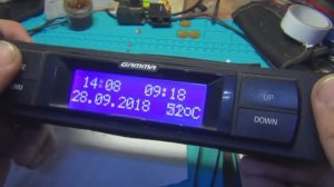 GAMMA GF115T нет подсветки экрана, ремонт своими руками.