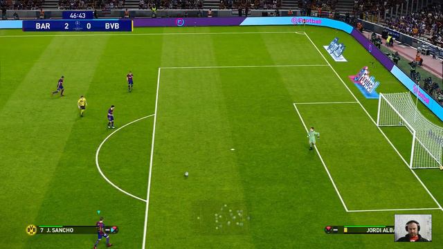 PES 2021 | Barcelona vs Borussia Dortmund | UEFA Champions League UCL | Gameplay PC смотреть онлайн