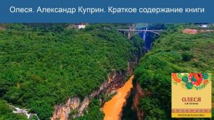 Олеся. Куприн. Краткое Содержание