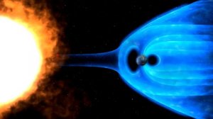 Действие Солнечного ветра на магнитное поле Земли"