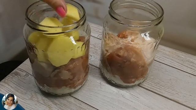 Ужин в банке/Курица в банке с овощами в духовке смотреть онлайн