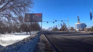 Талдыкорган. Январская поездка в Казахстан, 2021 год. Прогулка по окрестностям 1 серия