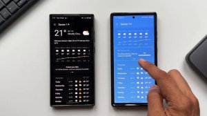 Brand New Samsung Weather App & Widget - One UI 6.0 based on Android 14
