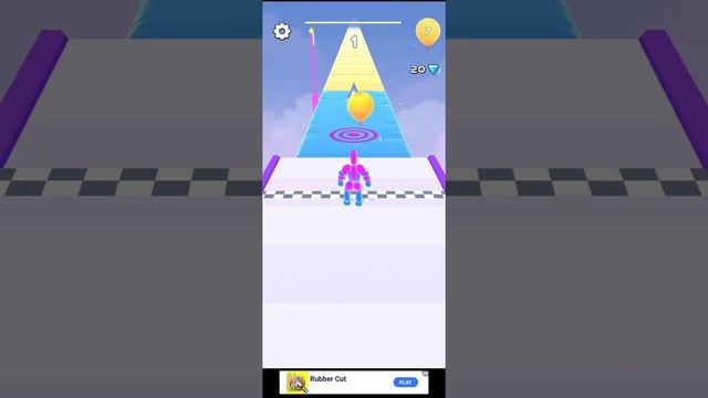 balloon pop runner: gameplay Walkthrough All Levels (lvl 1)