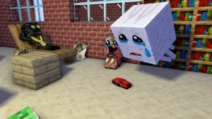 Monster School : horror & funny wheel  SPIN Challenge - Minecraft Animation