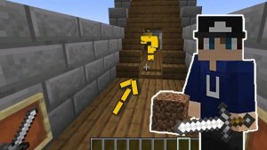 МАЙНКРАФТ, НО Я СДЕЛАЛ ПОТАЙНУЮ ЛЕСТНИЦУ.