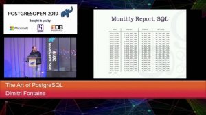 PostgresOpen 2019 The Art Of PostgreSQL