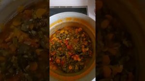 Рассольник на зиму с рисом.