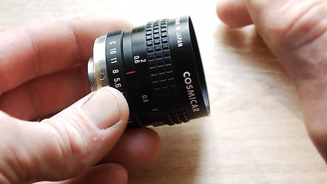Cosmicar 25/1.4 не ставится (не ставился)) в переходник на MFT смотреть онлайн