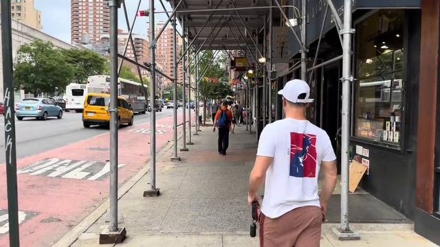 Streets Of New York City 4k Video - Manhattan Summer Walking Tour Murray Hill 2nd Avenue Walk смотреть онлайн