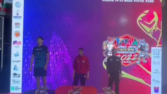 Лепский Сергей бронзовый призёр Первенство Мира по тайскому боксу, Малайзия Куала-Лумпур 2022 г. смотреть онлайн