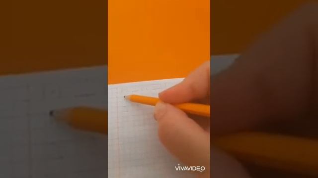 Учимся писать в клетках
