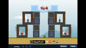 Замок в ОСАДЕ! Ломай Круши! Игра на Компьютер - Браузерная CASTLE SIEGE