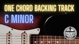 One Chord Backing Track in C Minor