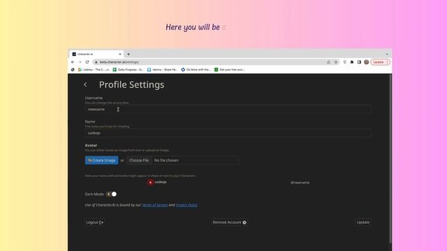 How to change username on Character.ai смотреть онлайн