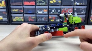 Грейдер из Lego Technic.