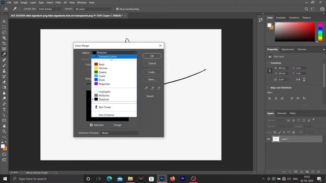 How To Remove Signature Background | Adobe Photoshop 2021 Tutorial | Hindi Tutorial смотреть онлайн