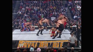 WWE Royal Rumble 2004 - 30-man Royal Rumble match - Highlights