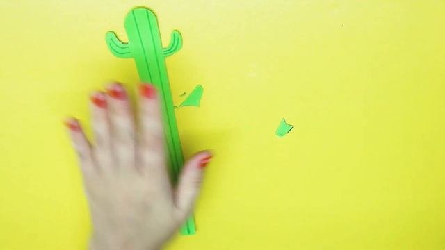 ОРИГАМИ ЛИНЕЙКА КАКТУС / ЛИНЕЙКА СВОИМИ РУКАМИ / ОРИГАМИ КАНЦЕЛЯРИЯ / НАЗАД В ШКОЛУ ОТ BUBLIKSHOW