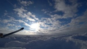 Сноукайтинг в Венёве, Причаль, в поисках Каменной горы #snowkiting