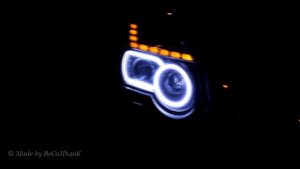 Angel eyes and diode turn signal for Nissan X-Trail T31 (Ангельские глазки для NISSAN X-TRAIL T31)
