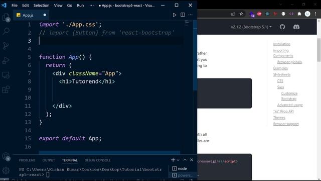How to Install and Use Bootstrap 5 in React Js App