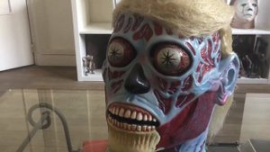 Donald Trump mask They live from Trick Or treat Studios Sculpted by Russ Lukich