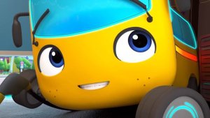 Buster's Surprise Rainbow Paint Job! | NEW SEASON | Go Buster Recharged: Bus Cartoons & Kids Storie