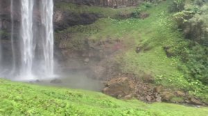 Tad Alang waterfall in Bolaven Plateau - Laos