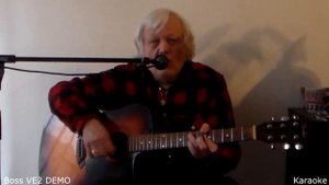 Boss Ve2 used for "Never rains in California"