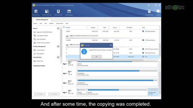 CLONING DISK WITH THE MINITOOL PARTITION WIZARD / SHADOWMAKER смотреть онлайн