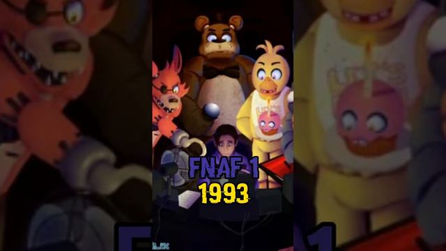 В каком году происходят события каждого фнафа❓#2 #games #fnaf  #fnafedit #FNaF #FNAF смотреть онлайн