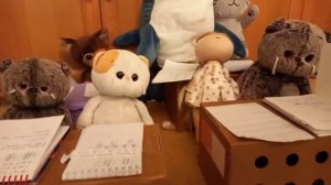 первый день во второй четверти✏ Басик и Эмми пишут олимпиаду по русскому языку школа басиков