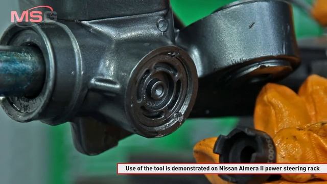 MS00011 – Tool for mounting, dismounting and adjusting of steering rack side tightening nut смотреть онлайн