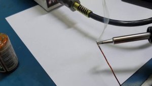 ЗЕТТА2 зачистка провода от лака