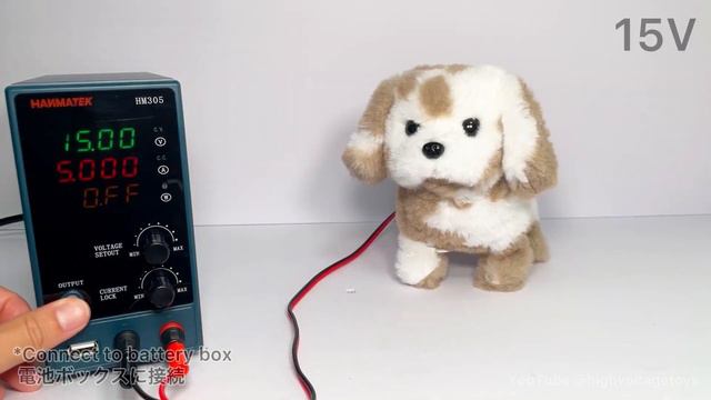 If High Voltage is Applied to the "Walking Dog Toy" смотреть онлайн