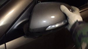 Складывание зеркала с электроприводом вручную на KIA Sportage