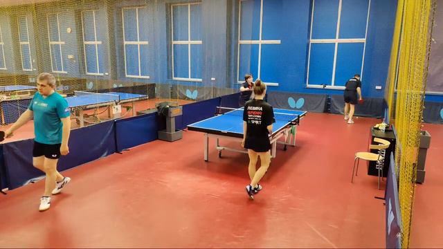 Ефимов/Левина - Сергеев/Ланцетова Командный МИКСТ ТТплэй 29.01 турнир по настольному теннису смотреть онлайн