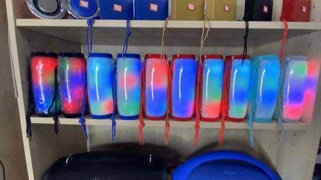 TG157 - БЛЮТУЗ КОЛОНКА СВЕТЯЩАЯСЯ смотреть онлайн