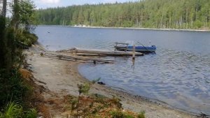 Рыбалка в Карелии на острове. Сегозеро.