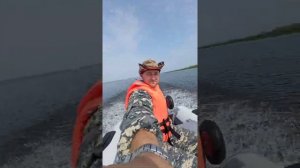 РиверБот 370 нднд под ямахой 9.9 2т  11 шаг. Просто пушка!!!
