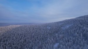 поселок Косья 4k. Гора Качканар