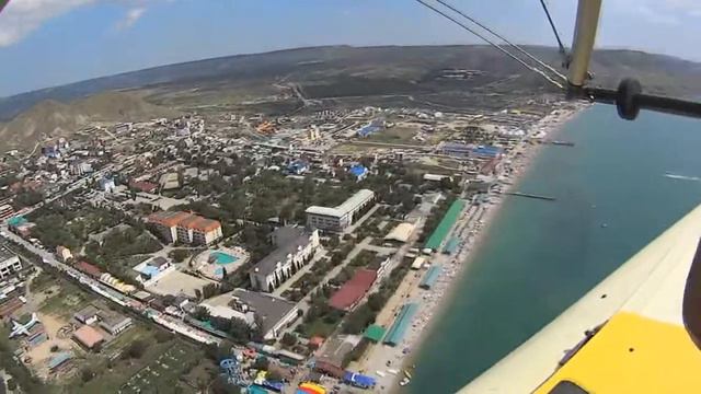 На дельтаплане над Коктебелем