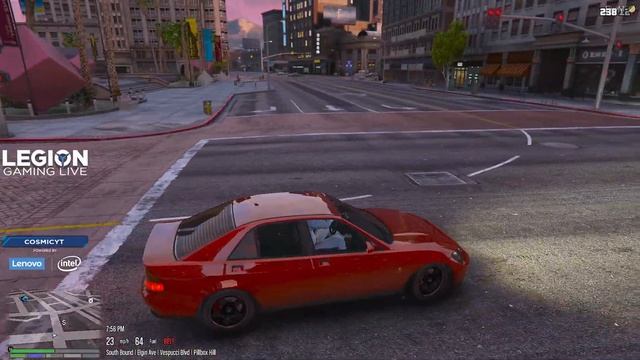 Grand Theft Auto (GTA) Five Roleplay Online Stream on Legion Y540 Ft. CosmicYT | Legion Gaming Indi смотреть онлайн